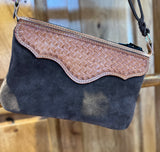 Leather Wrist Hand Bag