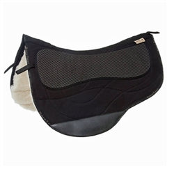 Barefoot Western Special Saddle Pad Black